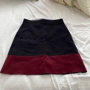 Black and red skirt forever 21